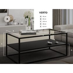 Masa pentru reviste Eltap Verto (Black) Thumb