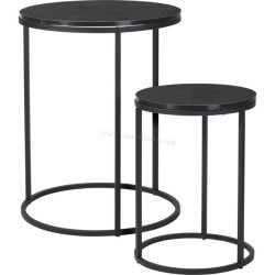 Set masute pentru reviste Excellent Houseware 662970 (Black)