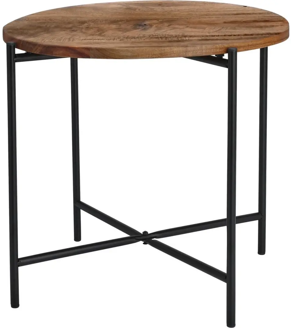 Masa pentru reviste Excellent Houseware 7043991 (Brown/Black)
