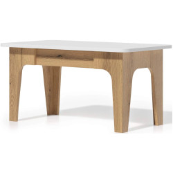 Masa pentru reviste Fabrik Home Crown 90x45x50 (Ewok Oak/White Ash) Thumb