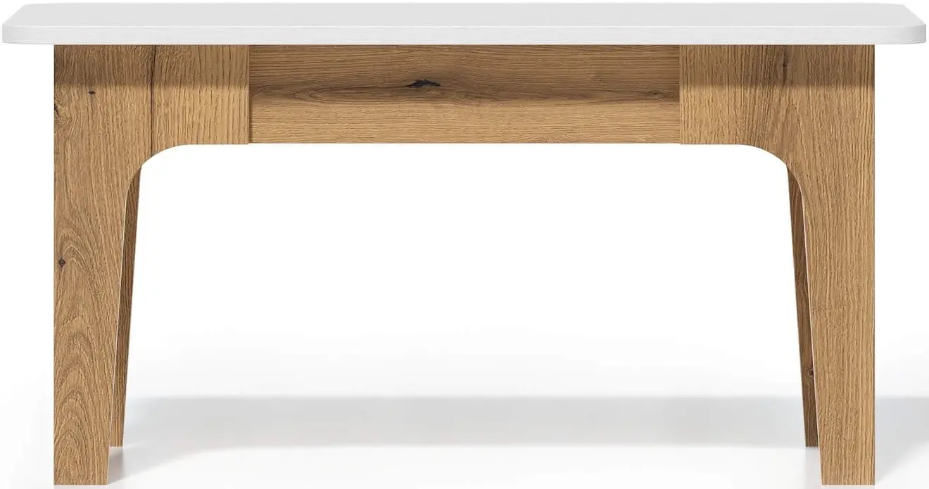 Masa pentru reviste Fabrik Home Crown 90x45x50 (Ewok Oak/White Ash)