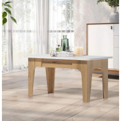 Masa pentru reviste Fabrik Home Crown 90x45x50 (Ewok Oak/White Ash)