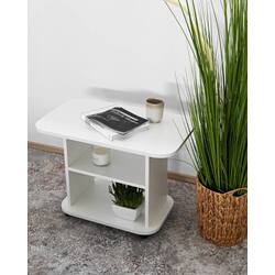 Masa pentru reviste Fabrik Home Rolic №1 (Ash White) Thumb