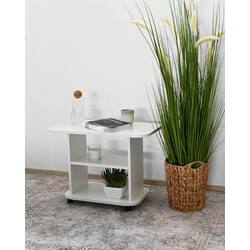 Masa pentru reviste Fabrik Home Rolic №1 (Ash White)