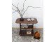 Masa pentru reviste Fabrik Home Rolic (Stone Walnut)