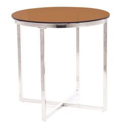 Журнальный столик Signal Crystal B (Smocky Amber/Silver)