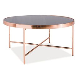 Журнальный столик Signal Gina B (Black/Copper)