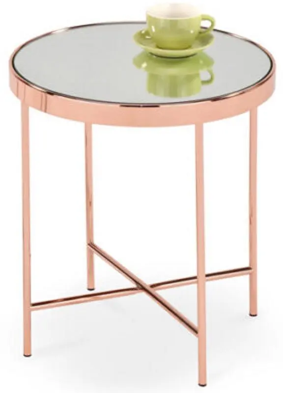 Журнальный столик Signal Gina C (Black/Copper) - 3