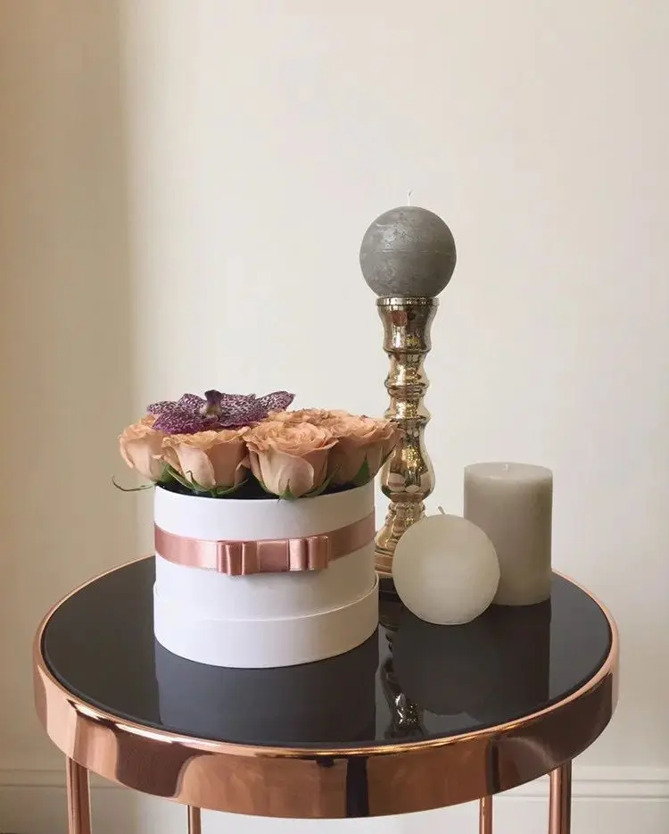 Журнальный столик Signal Gina C (Black/Copper) - 4