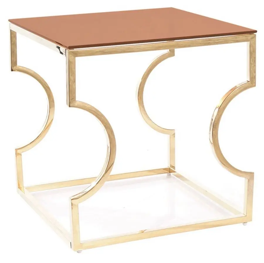 Masa pentru reviste Signal Kenzo B (Smocky Amber/Gold)