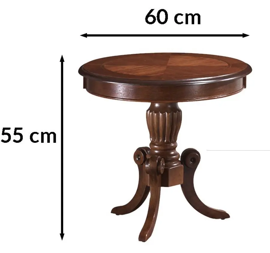 Masa pentru reviste Signal Nevada D (Dark Wallnut) - 3