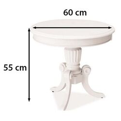 Masa pentru reviste Signal Nevada D (White) Thumb