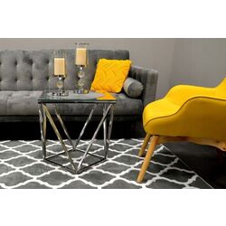 Masa pentru reviste Signal Silver A (Smocky Glass/Silver) Thumb