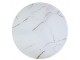 Masa pentru reviste Signal Vega C (White Marble Effect/Black)