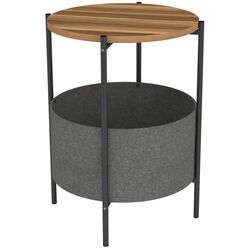 Masa pentru reviste Bofigo With Bag (Wanut/Black) Thumb