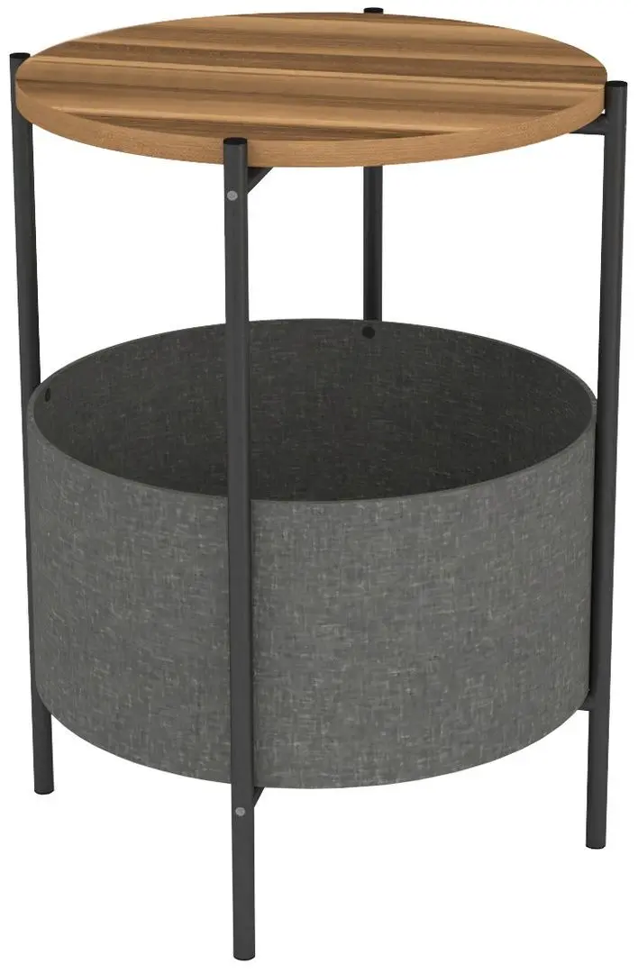 Masa pentru reviste Bofigo With Bag (Wanut/Black)