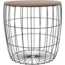 Masa pentru reviste H&S 46696.1 (Black/Wood) Thumb