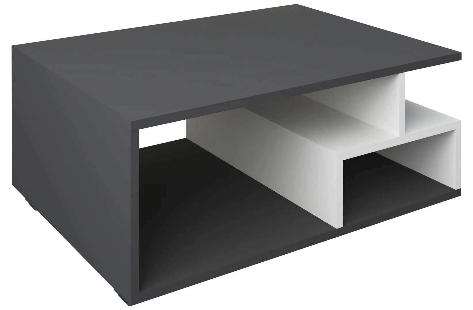 Masa pentru reviste Haaus Tapa (Anthracite/White)