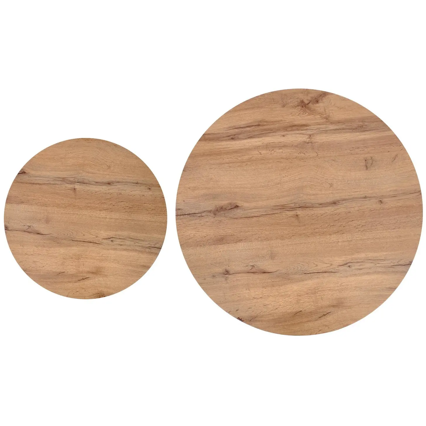 Set mese de cafea Halmar Anger (Gold Oak/Black) - 7