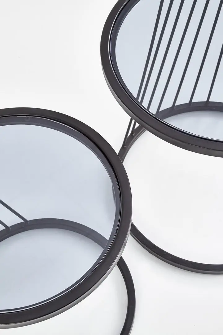 Set mese pentru reviste Halmar Antilla (Black) - 3