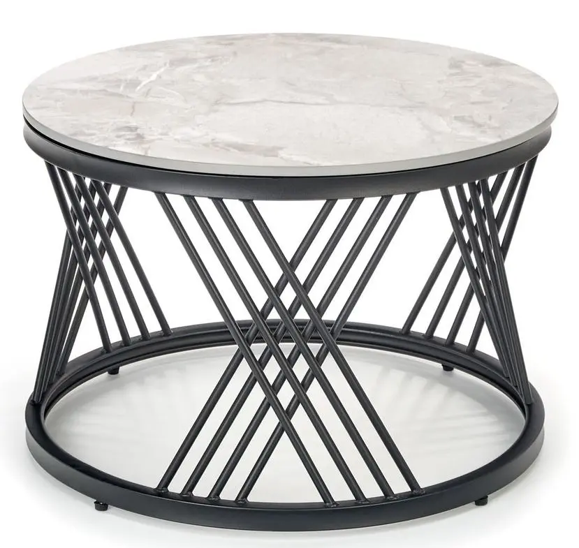 Set mese pentru reviste Halmar Flamingo (Gray Marble) - 3