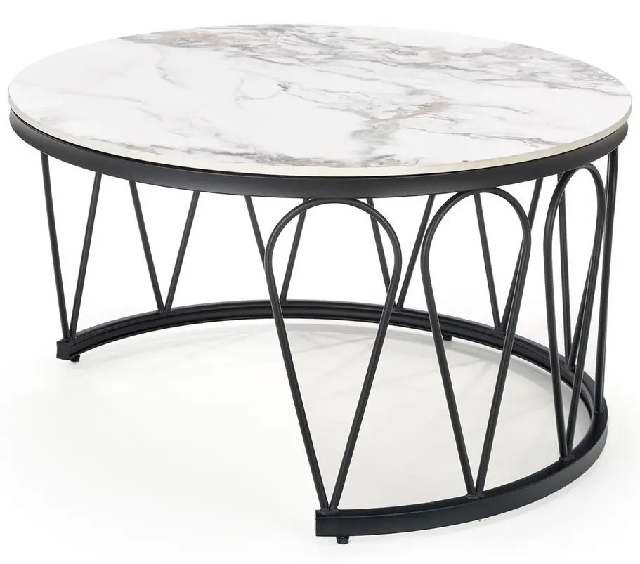 Set mese pentru reviste Halmar Formosa (White Marble) - 5