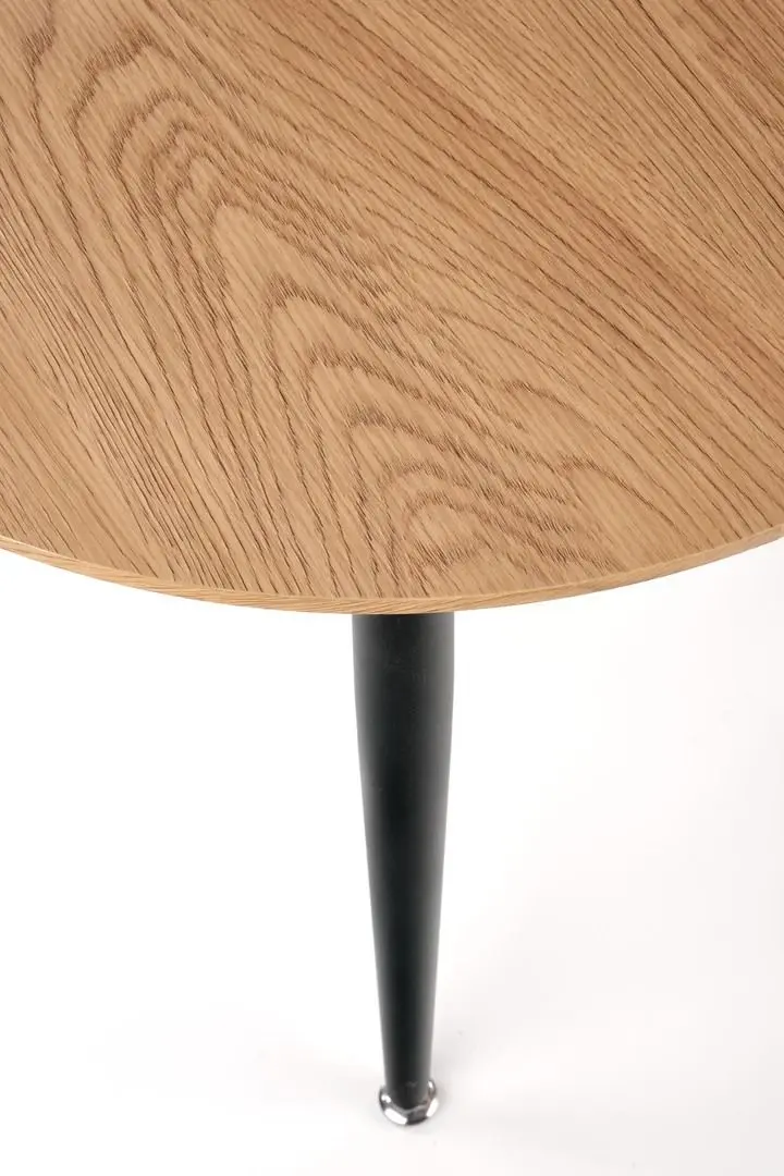 Set mese pentru reviste Halmar Mentona 2 (Golden Oak/Black)