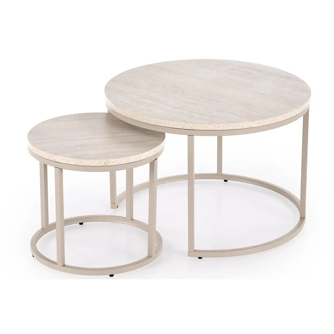 Set mese de cafea Halmar Paola (Travertine/Cashmere) - 3
