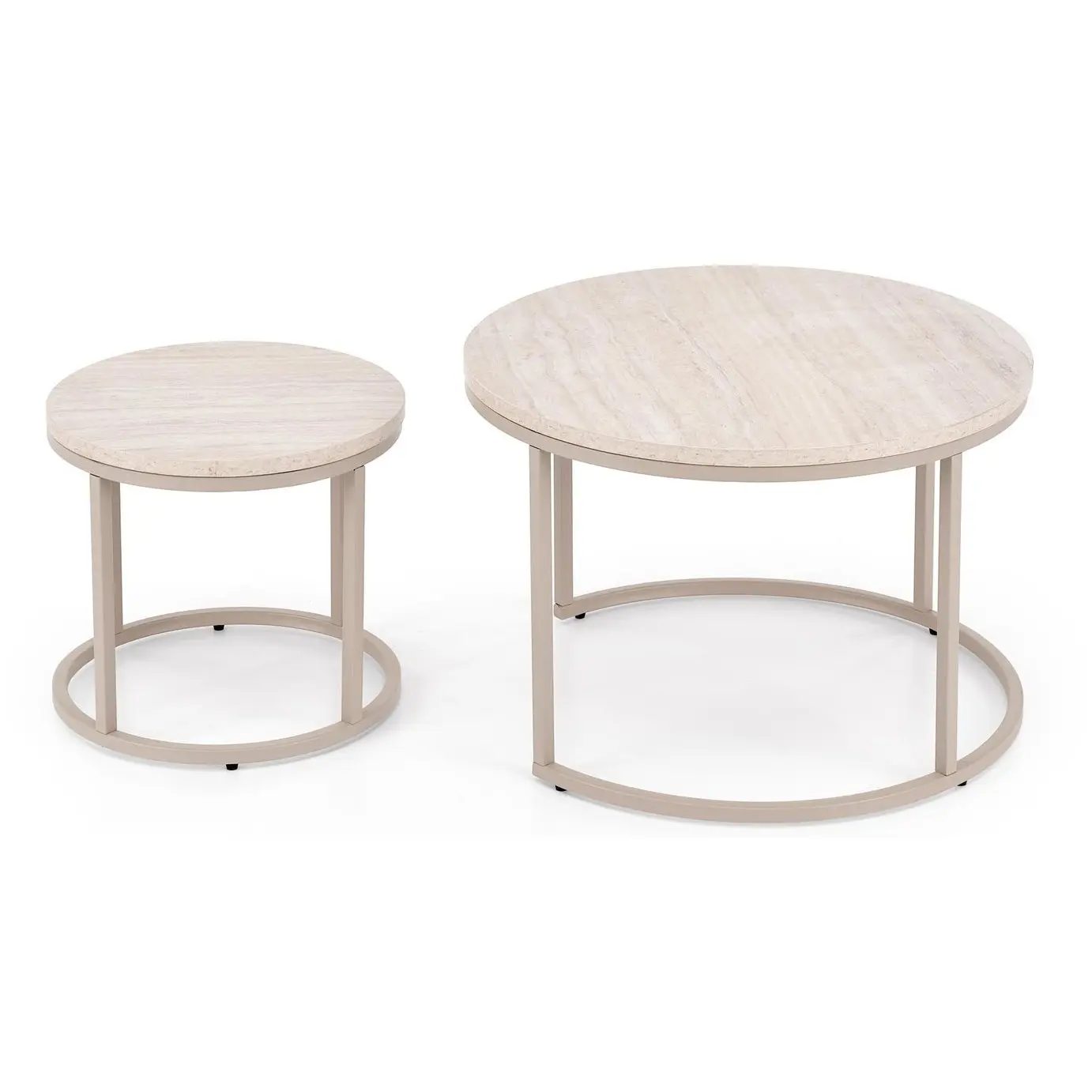 Set mese de cafea Halmar Paola (Travertine/Cashmere) - 4