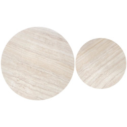 Set mese de cafea Halmar Paola (Travertine/Cashmere) Thumb