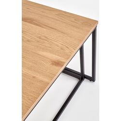 Set mese pentru reviste Halmar Alaska (Golden Oak/Black) Thumb