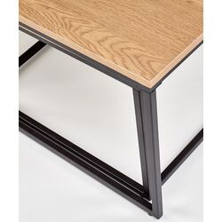 Set mese pentru reviste Halmar Alaska (Golden Oak/Black) Thumb