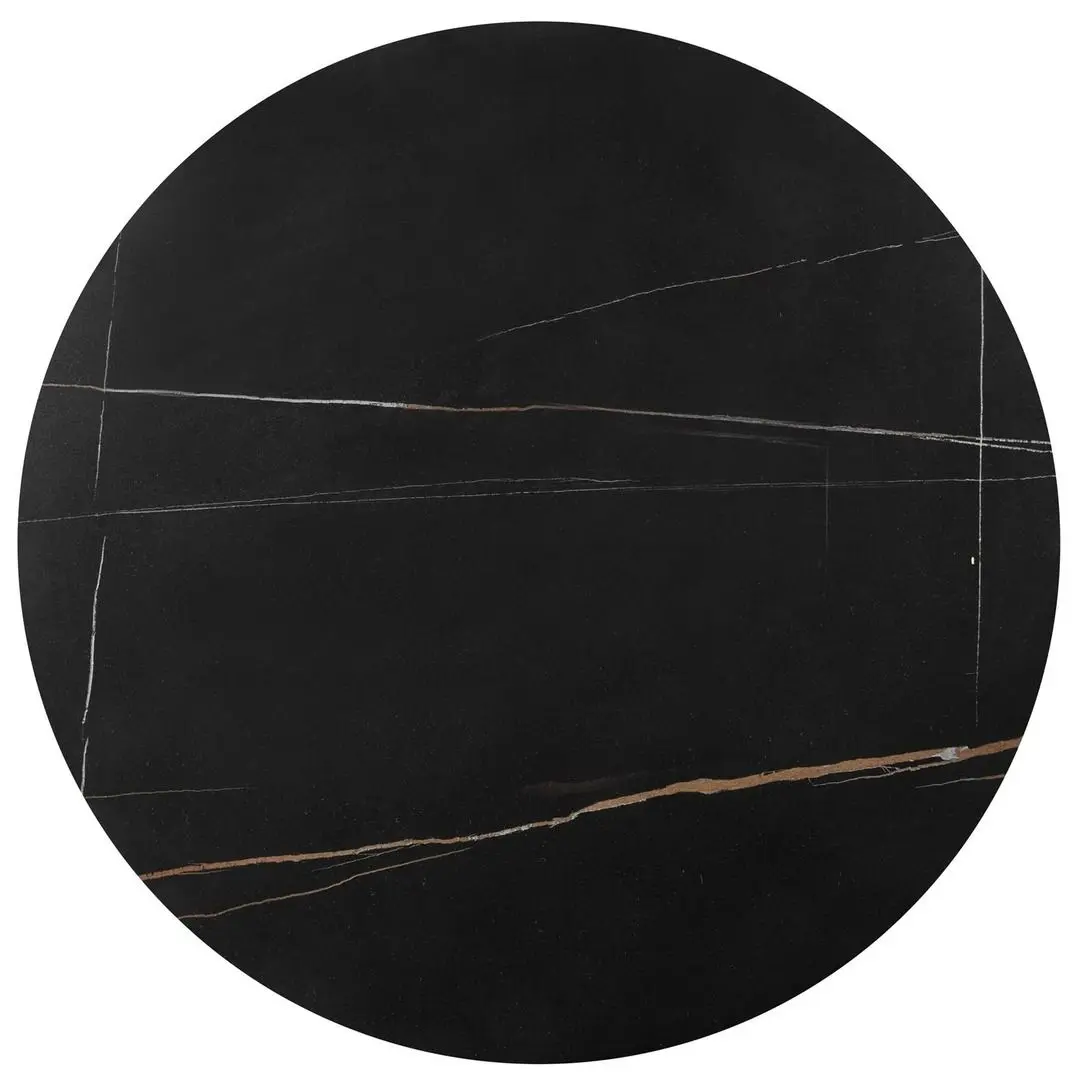 Set masute pentru reviste Halmar Fatima (Black Marble/Gold)