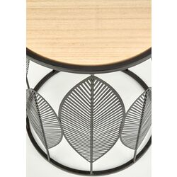 Set mese pentru reviste Halmar Folla (Black/Natural) Thumb