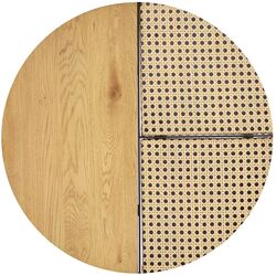 Set masute pentru reviste Halmar Garmina (Golden Oak/Black) Thumb