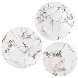 Set masute pentru reviste Halmar Gilda (White Marble/Black) Thumb