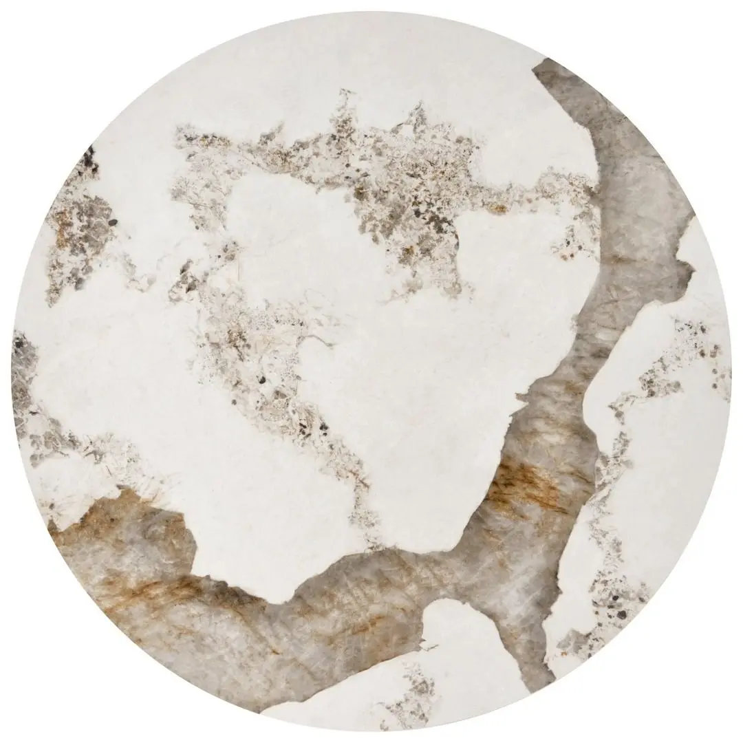 Set masute pentru reviste Halmar Ines (Beige Marble/White)