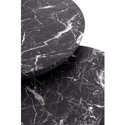 Set masute pentru reviste Halmar Java (Black Marble/Black) Thumb