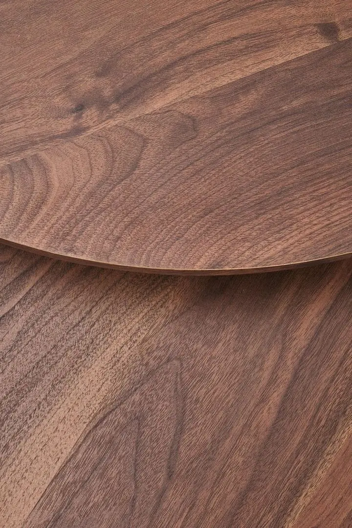 Set masute pentru reviste Halmar Java (Walnut/Black)