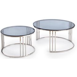 Set mese pentru reviste Halmar Mercury (Silver/Smoky) Thumb