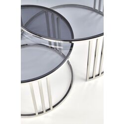 Set mese pentru reviste Halmar Mercury (Silver/Smoky) Thumb