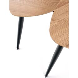 Набор журнальных столиков Halmar Nicea 2 (Golden Oak/Black) Thumb