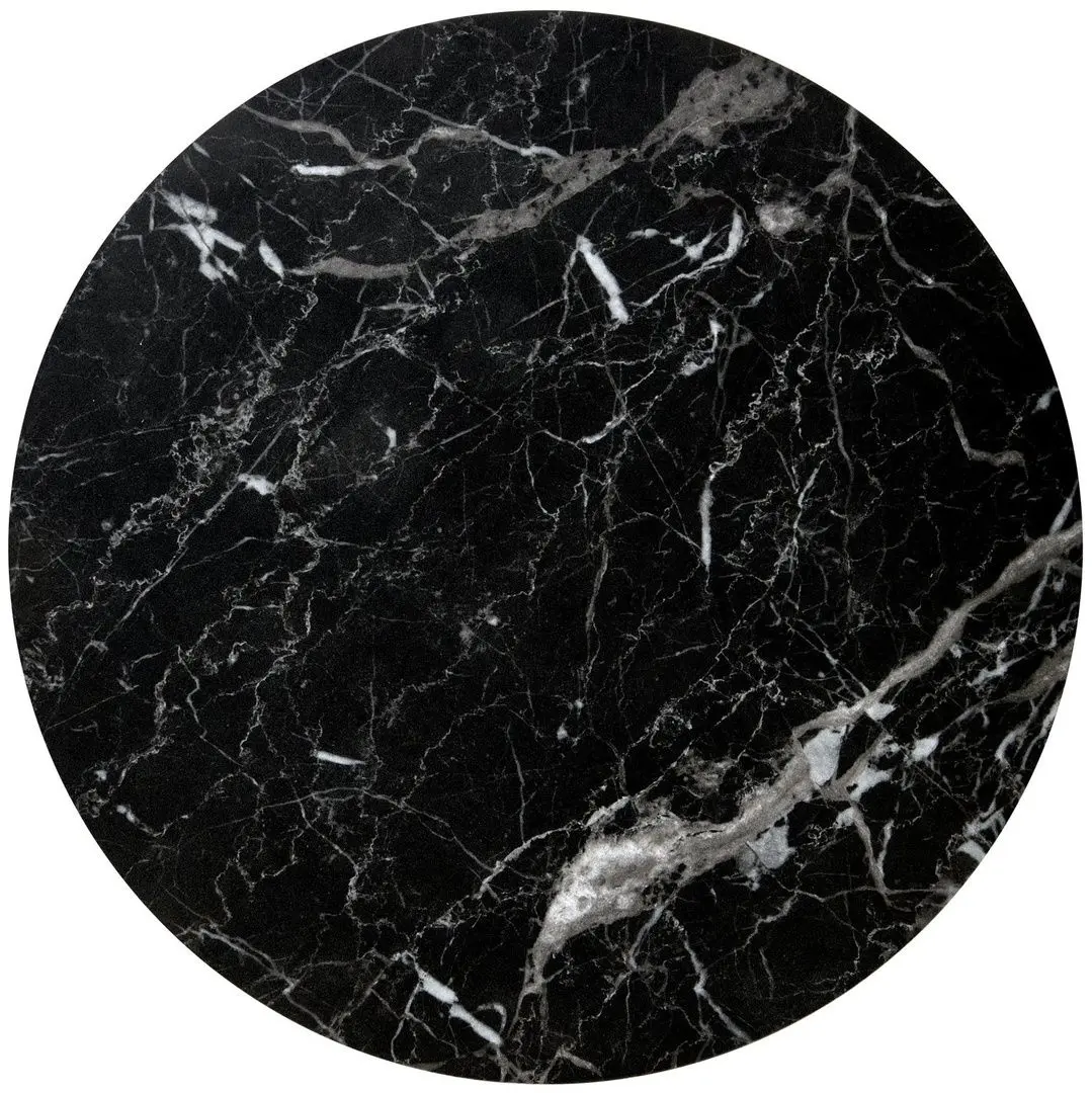 Set masute pentru reviste Halmar Oreo (Black Marble/Black)