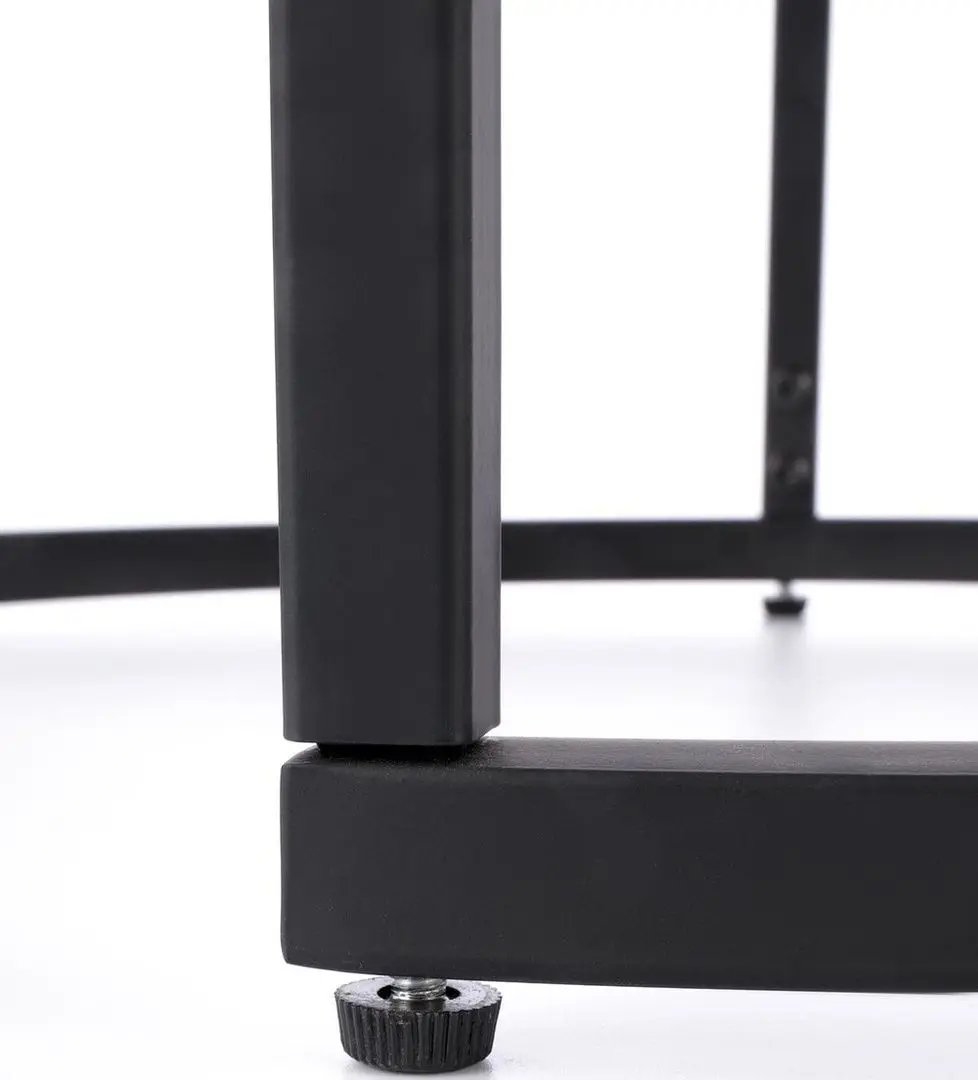 Set masute pentru reviste Halmar Oreo (Walnut/Black)