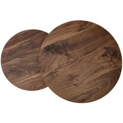 Set masute pentru reviste Halmar Oreo (Walnut/Black) Thumb