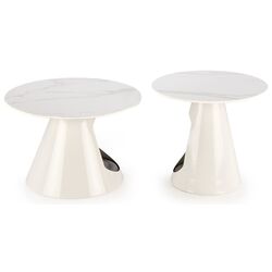 Set masute pentru reviste Halmar Osario (White Marble/White) Thumb