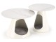 Set masute pentru reviste Halmar Osario (White Marble/White)