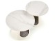 Set masute pentru reviste Halmar Osario (White Marble/White)