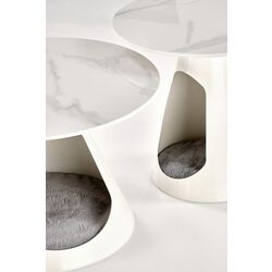 Set masute pentru reviste Halmar Osario (White Marble/White) Thumb