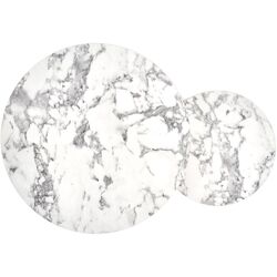 Set mese pentru reviste Halmar Paola 2 (Marble/Gold) Thumb